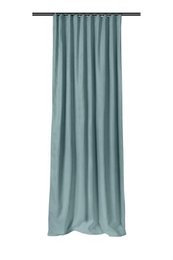 Alina thermal blackout curtain with hooks Aqua Green | 140 x 260 cm