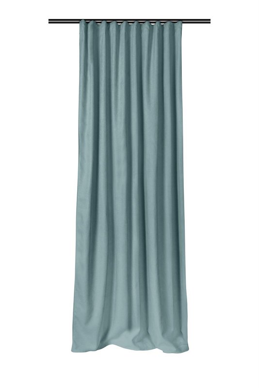 Alina thermal blackout curtain with hooks Aqua Green | 140 x 260 cm