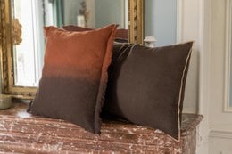 Zeff Shade Ebony Cushion 45 x 45