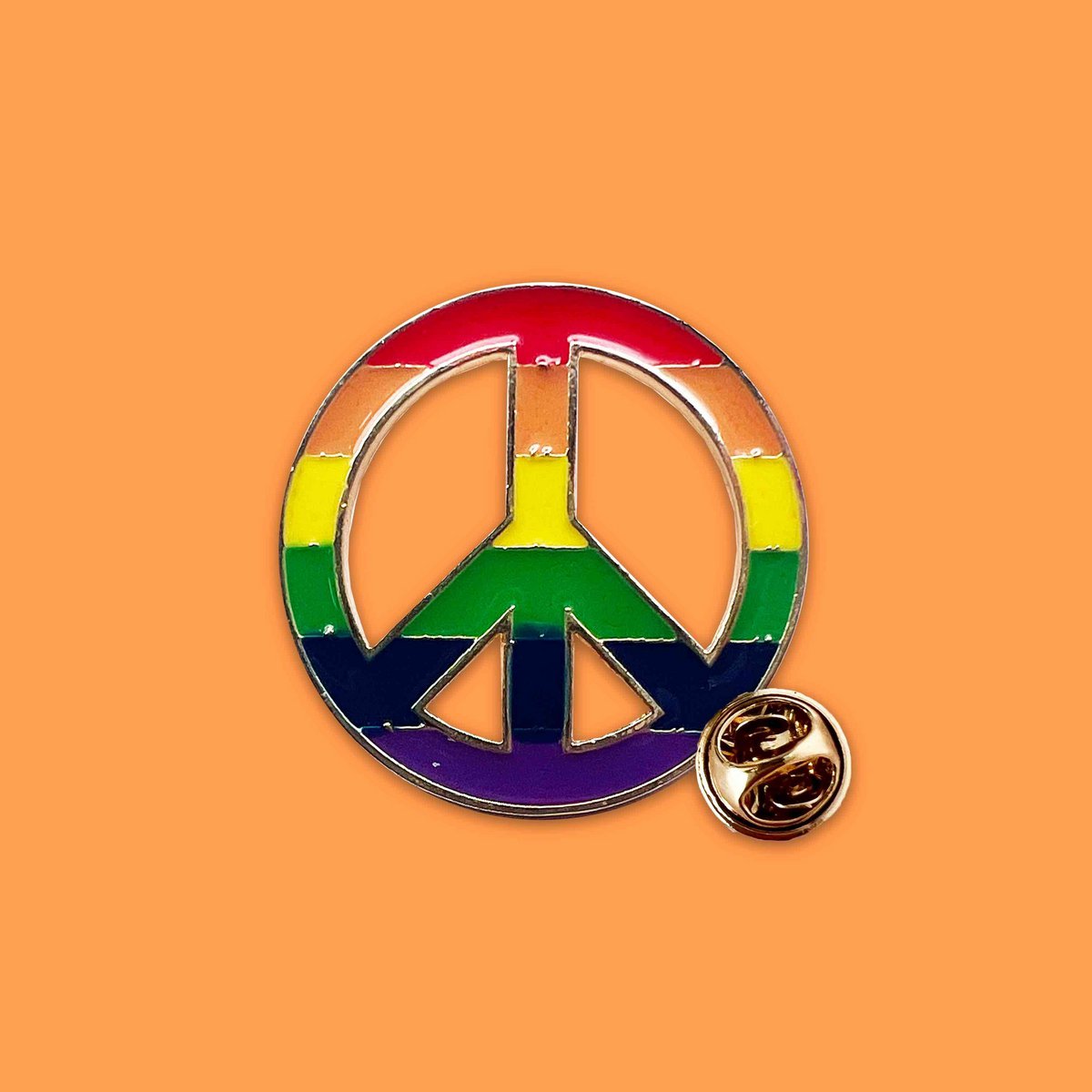 Stolzer Regenbogenstift Frieden