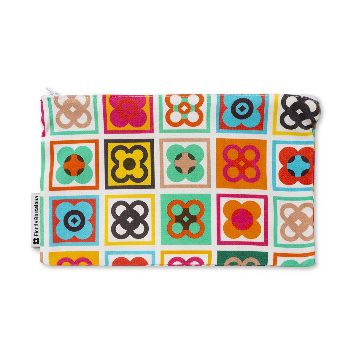 Bcn flowers / Toiletry bag / Big 26 cm x 15 cm