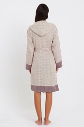 Tuval Bathrobe - Bordeaux