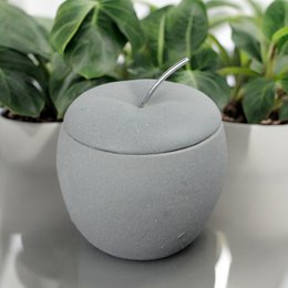 Quemador de perfume - Manzana del amor - Portavelas de fusión Ceras perfumadas - Accesorio de aromaterapia - Vela de cerámica Tealight - Idea de regalo