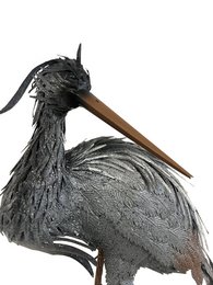 Eisenreiher, 60x35x66cm, 3,4kg
