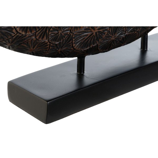 Decorative Figure Brown Black 66 x 8 x 23 cm