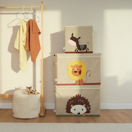 Storage box hedgehog with lid