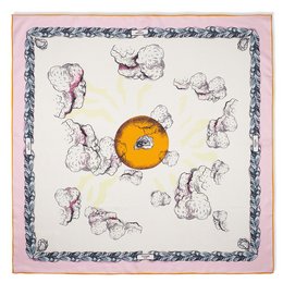 OYSTER IN THE SUN Silkefirkant 90cm Pink