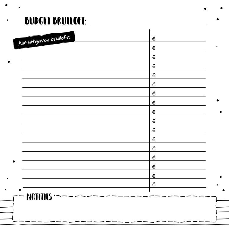 Książka wypełniana SilliBeads - Mój Wedding Planner Książka wypełniana - Drut w twardej oprawie (KOLOR CZARNY/BIAŁY)