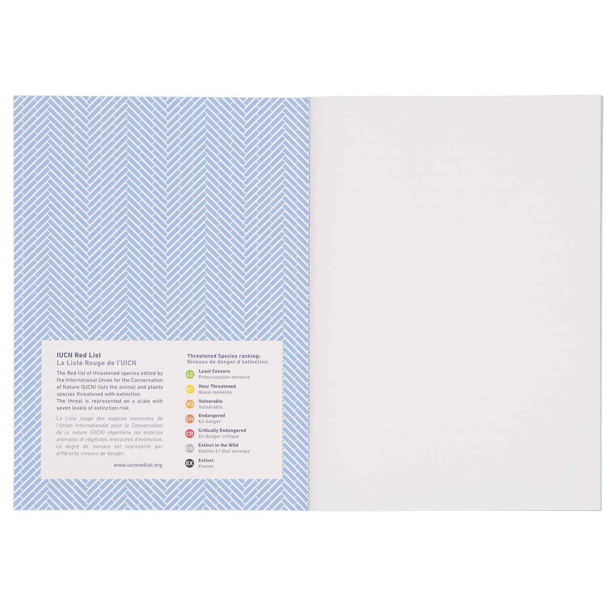 A5 notebook | Panda | Recycled paper - Made in France