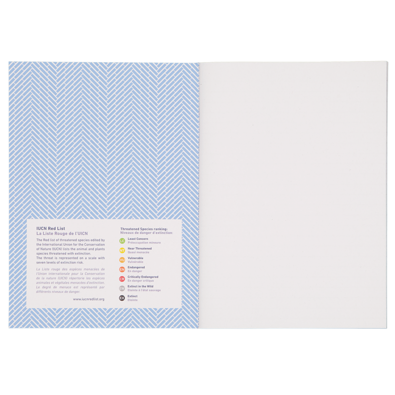 A5 notebook | Panda | Recycled paper - Made in France