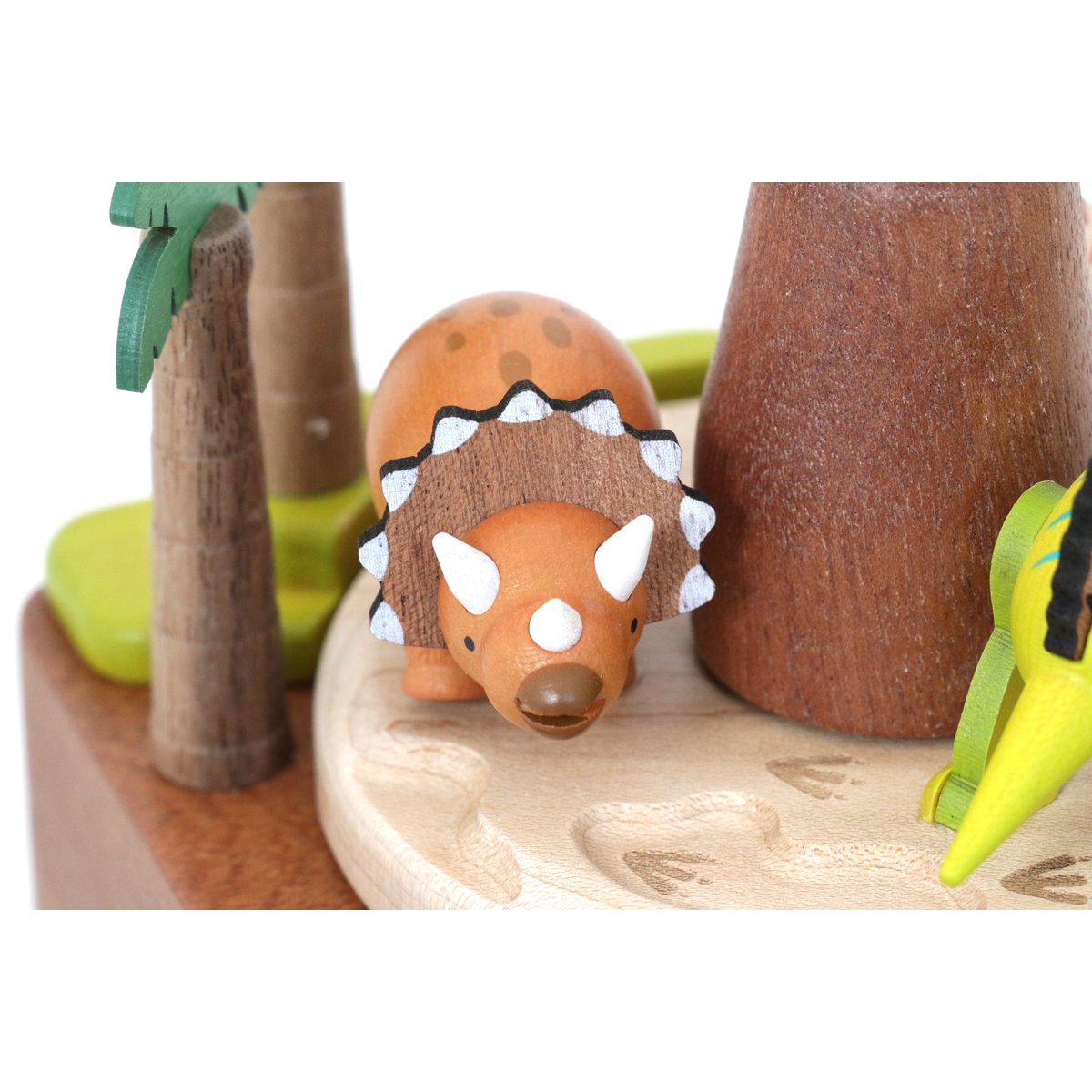 Volcano & Dinosaur Music Box n ° 48