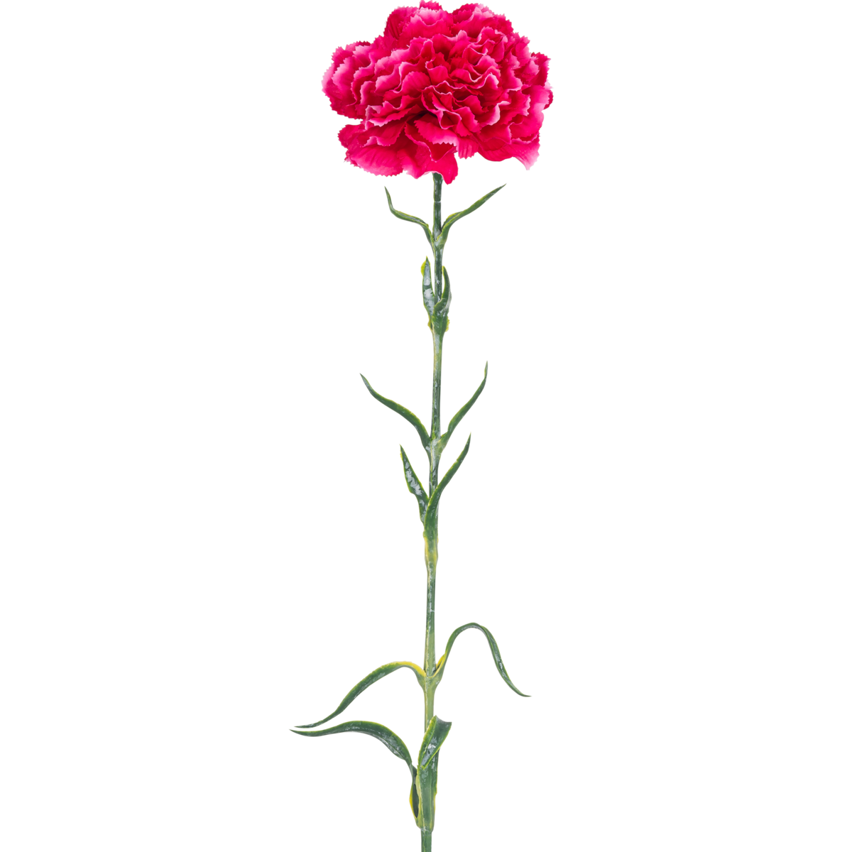Artificial flower Carnation 69 cm bright pink