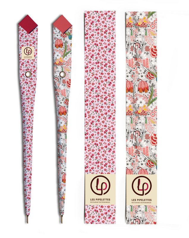 Personalisierter Papierstift – 50 Stifte – bis zu 2 Designs