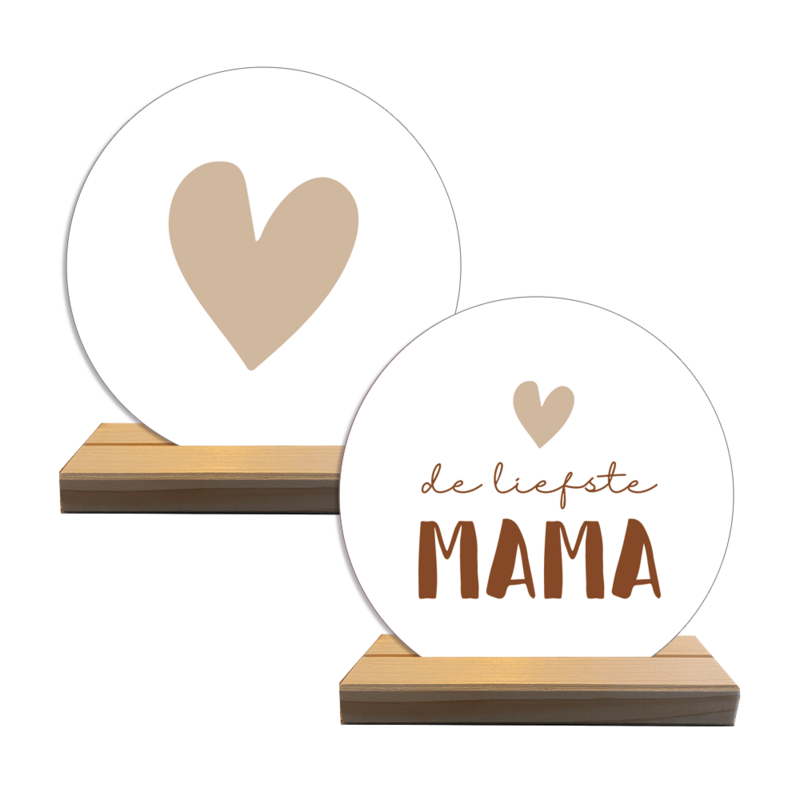Wensmomentje de liefste mama / hart