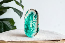 DIY-Paket Gießharzschale Grün