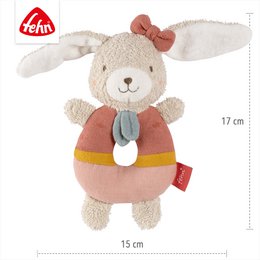 Soft ring rattle hare