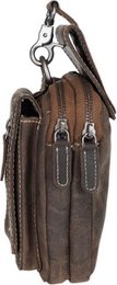 Belt bag light brown buffalo leather belt bag leather fanny pack festival bag light brown