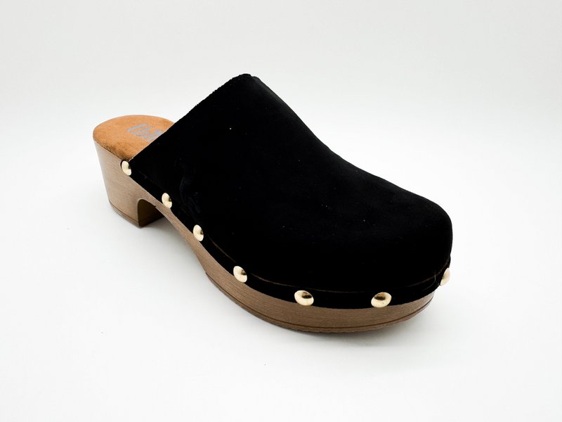 thies 1856 ® Rec Comfy Clog vegan black