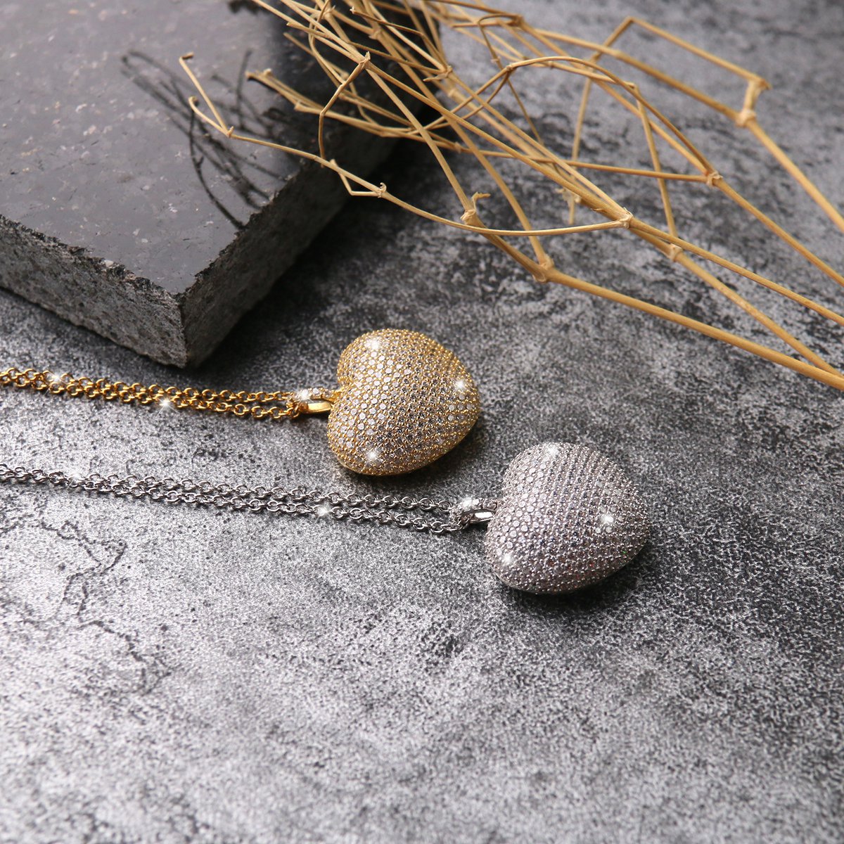 Ketting hart hanger