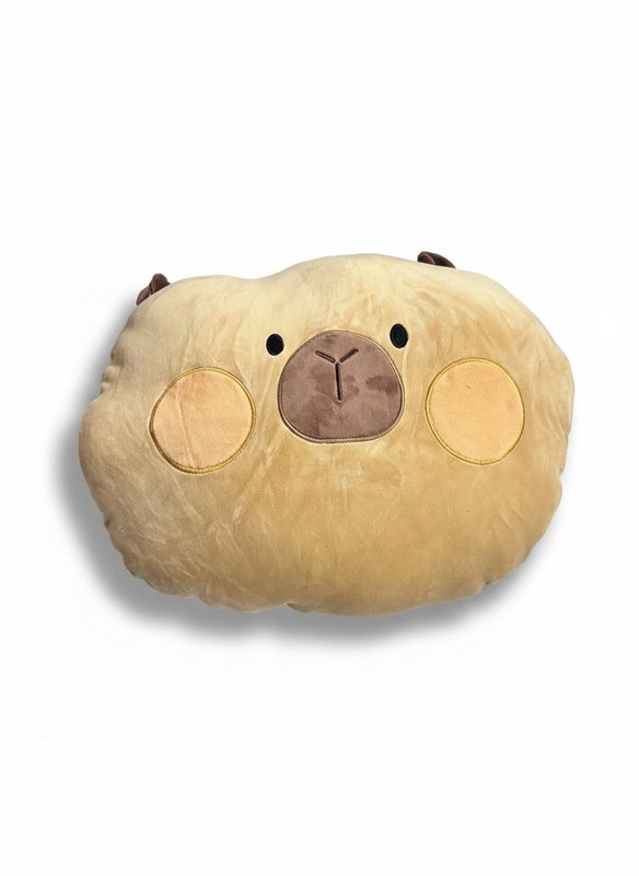 Capybaraformet pude - Kawaii Dyrepude