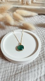 Gem Candy | Green Onix Necklace