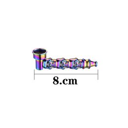 Metalrør kranium 8 cm
