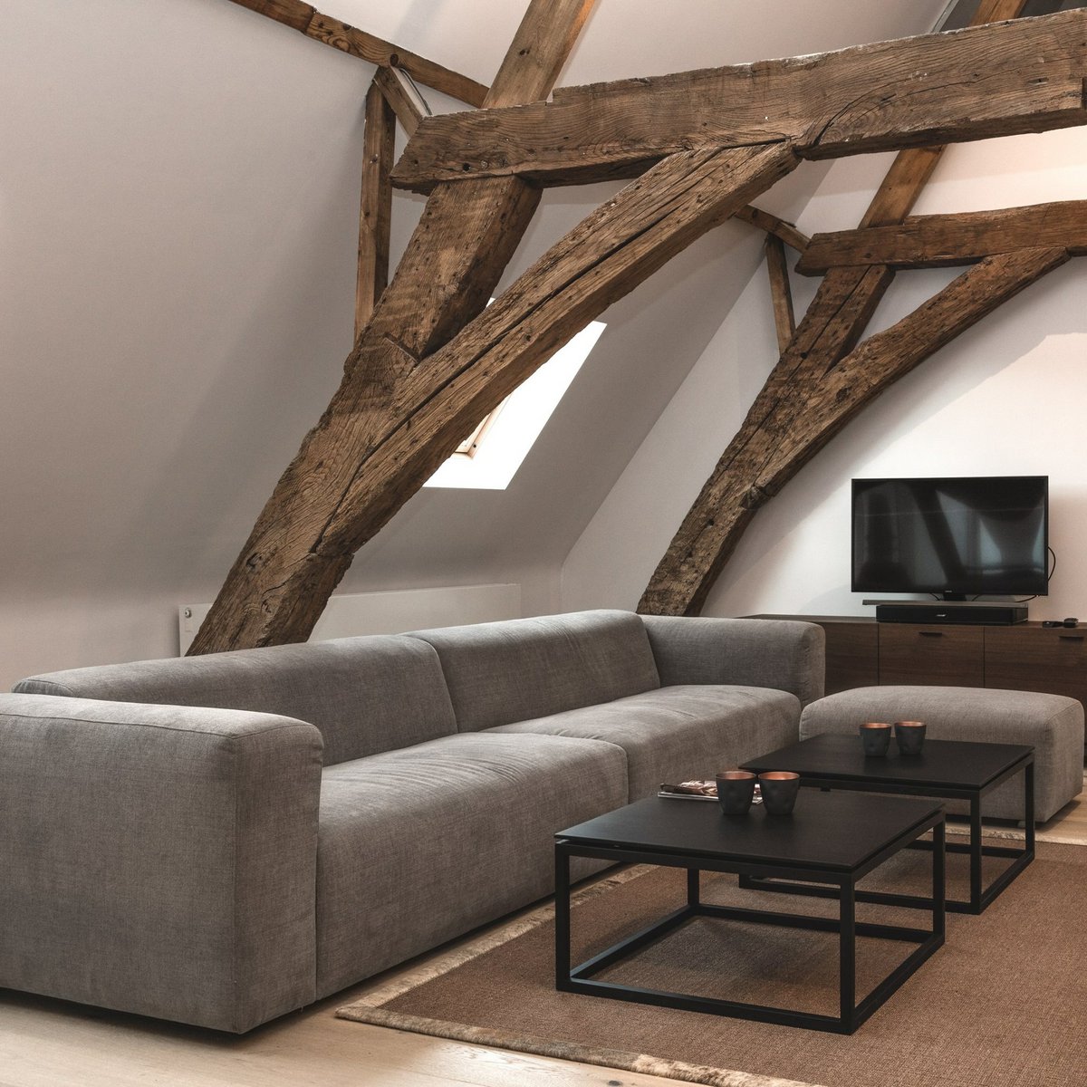 Salontafel 'Frame' VIERKANT (H35cm)