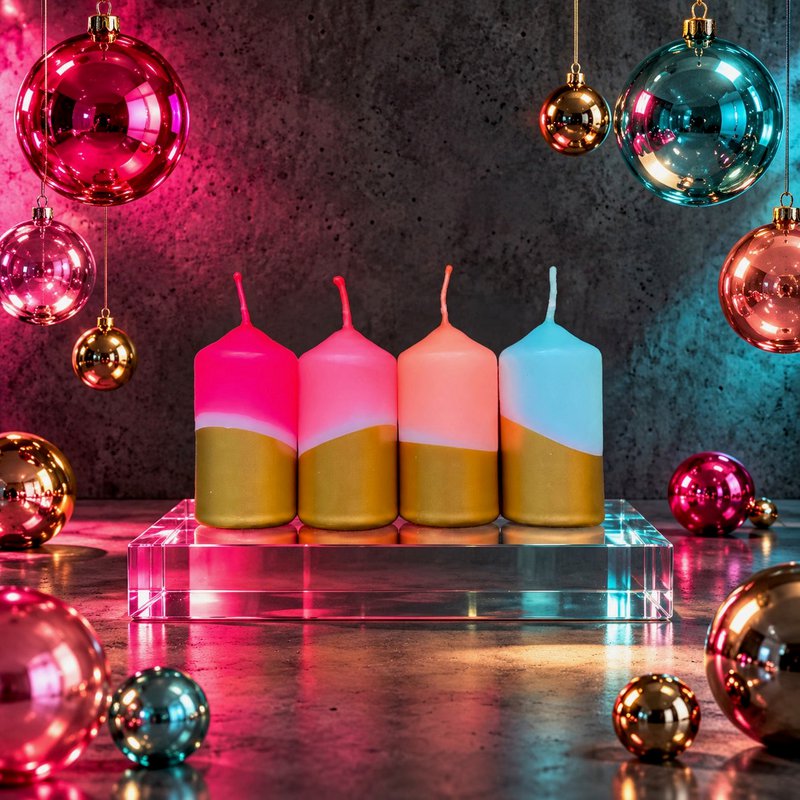 Dip Dye Twinkle * Warm Diamonds