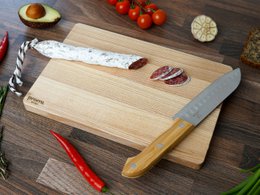 Planche à découper en bois de frêne naturel dur 3 tailles