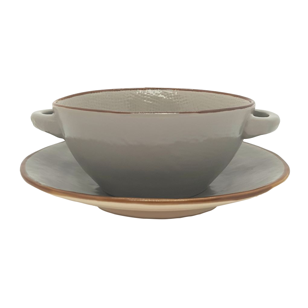 Bol à soupe Gris Ø 15cm