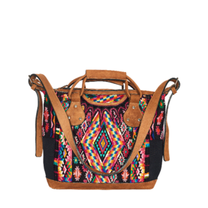 WEEKENDER HUIPIL SMALL | BLACK IKAT