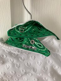 Savltørklæde Paisley Green