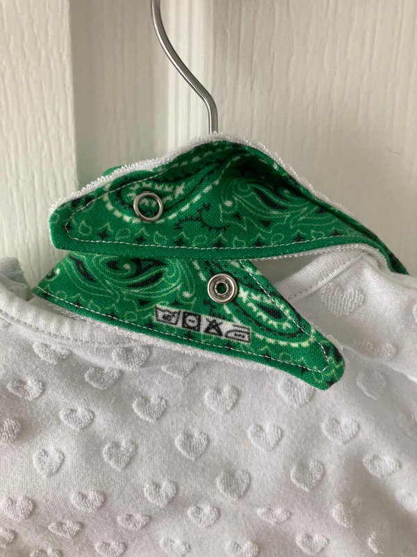 Drool scarf Paisley Green