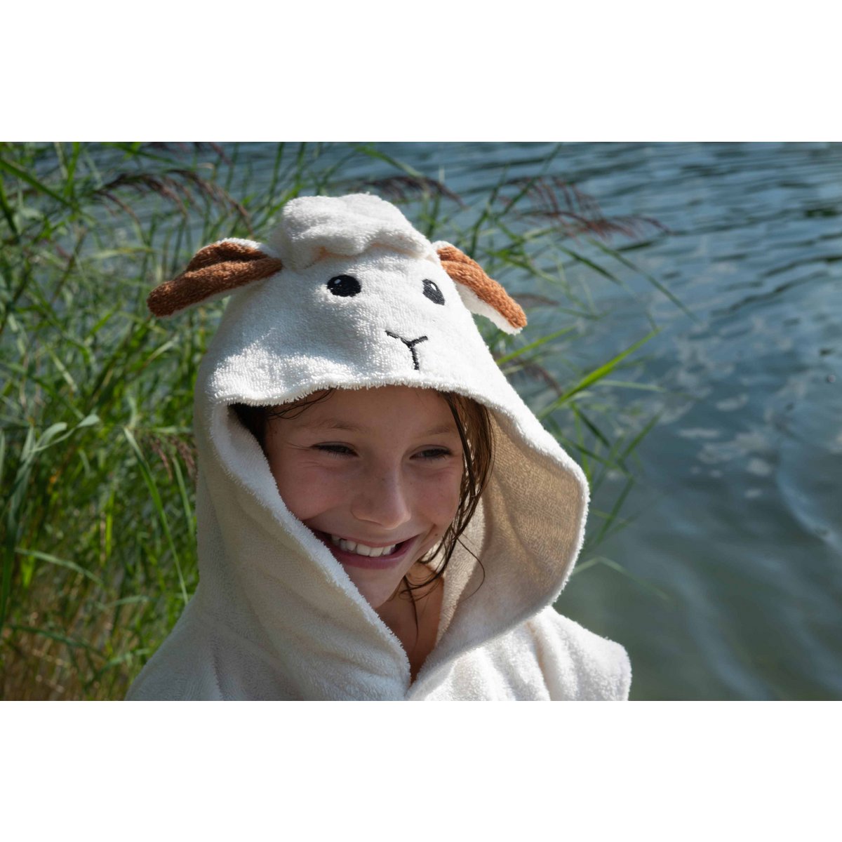 BIO Badeponcho Schaf