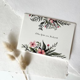 Grußkarte · Alles Gute zur Hochzeit