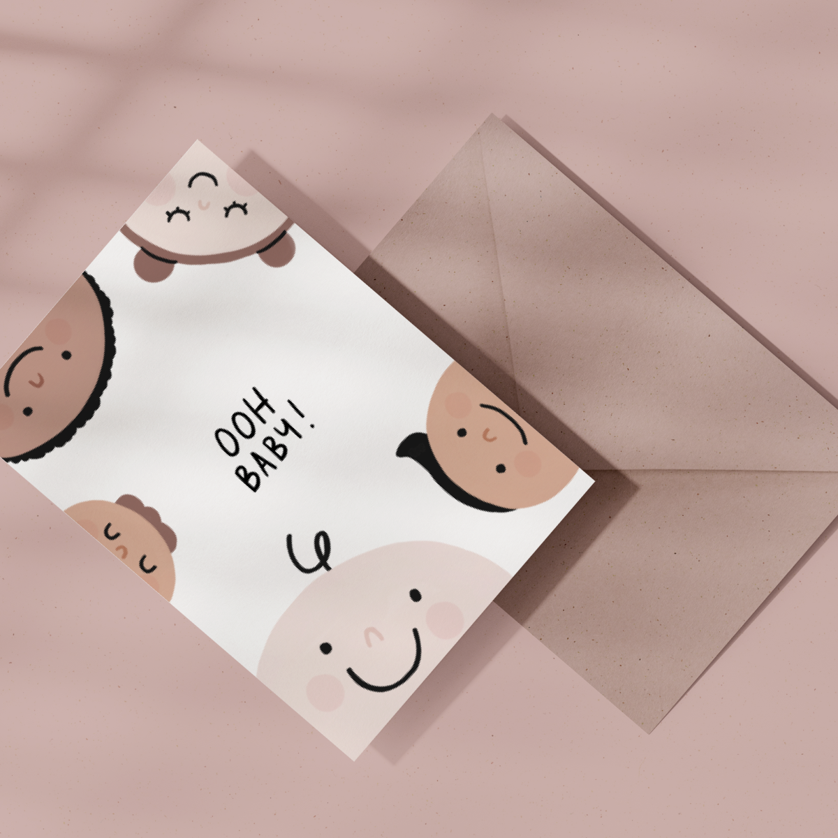 Eco Greeting Card — Baby Boom