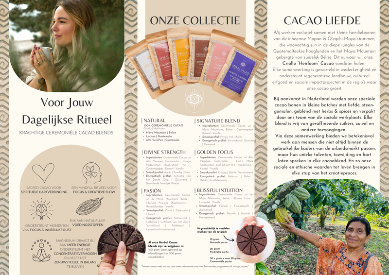 Herbal Cacao Brochure (Bundle 50x)
