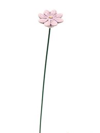 Daisy blomst keramik mini lilla 2,5 cm
