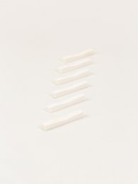 Set de 6 palillos en hueso