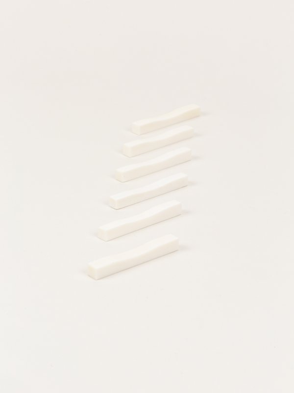 Set de 6 palillos en hueso
