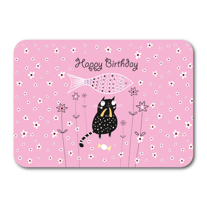 Natural paper postcard 7211