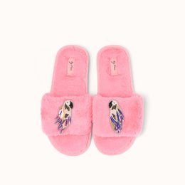 Pantoffels Roze Flamingo