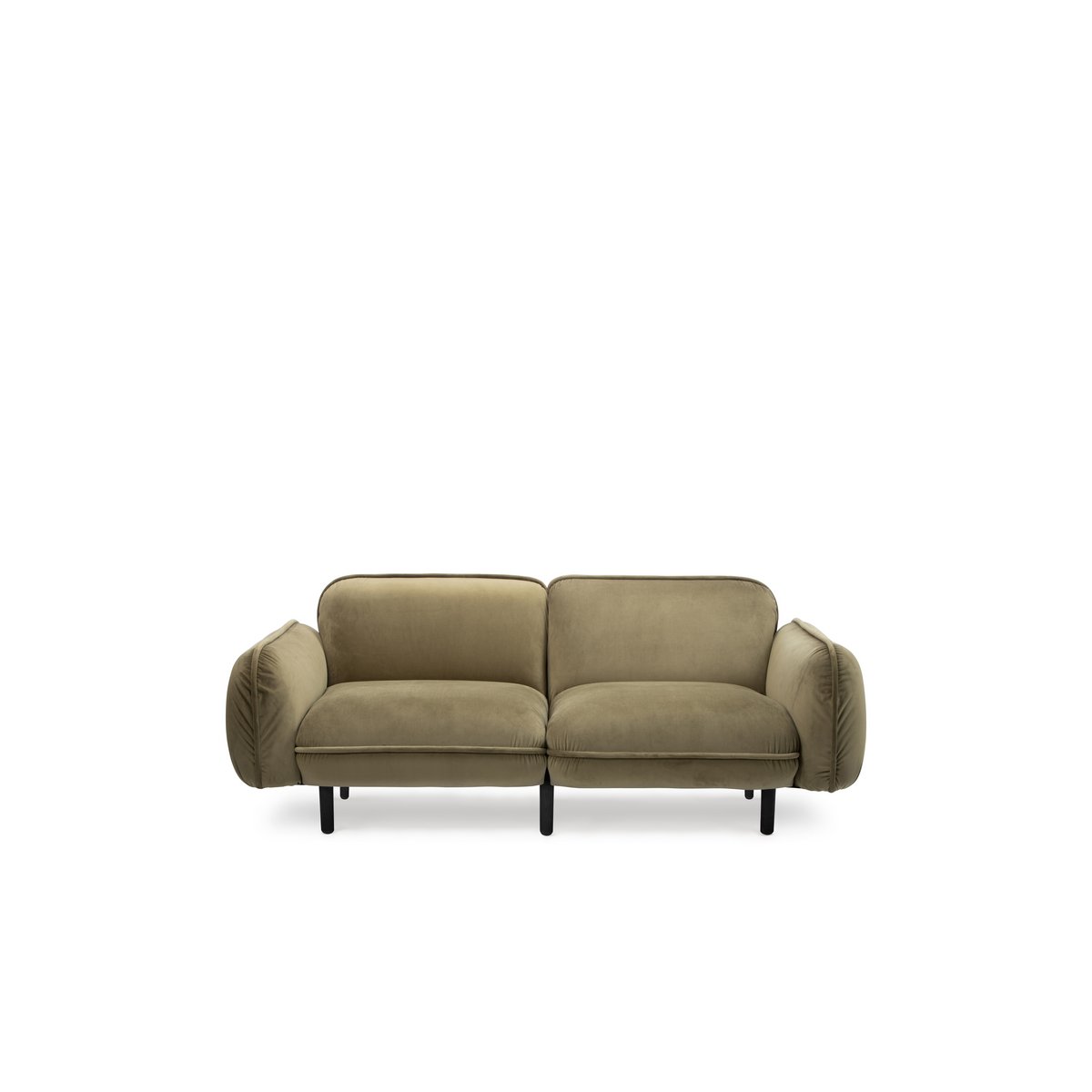 Sofa Bean, zielony welur