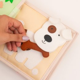 Animal Friends - Mini libro tranquillo di 6 pagine
