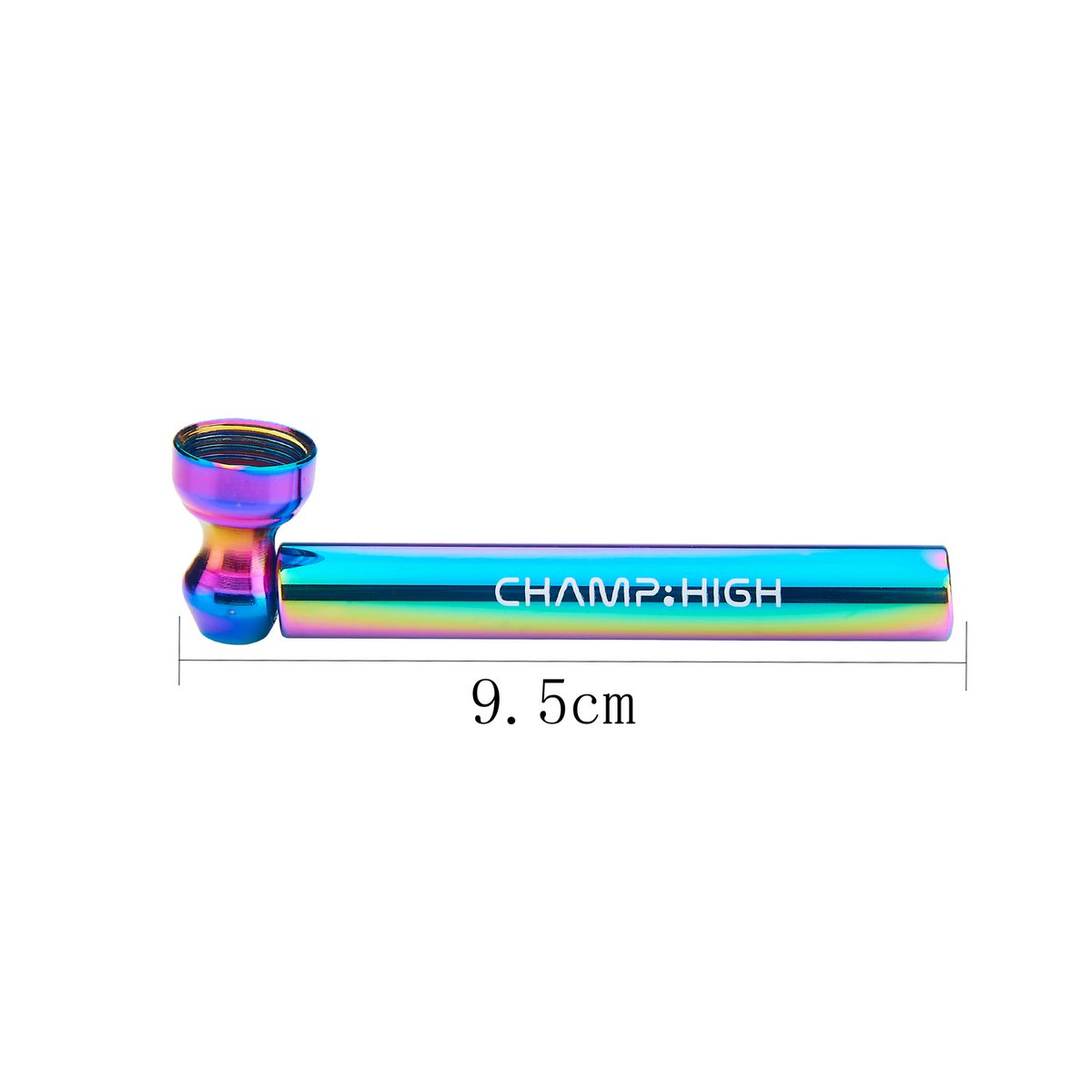 Kit Pijp + Grinder 'Rainbow' (mini) x24