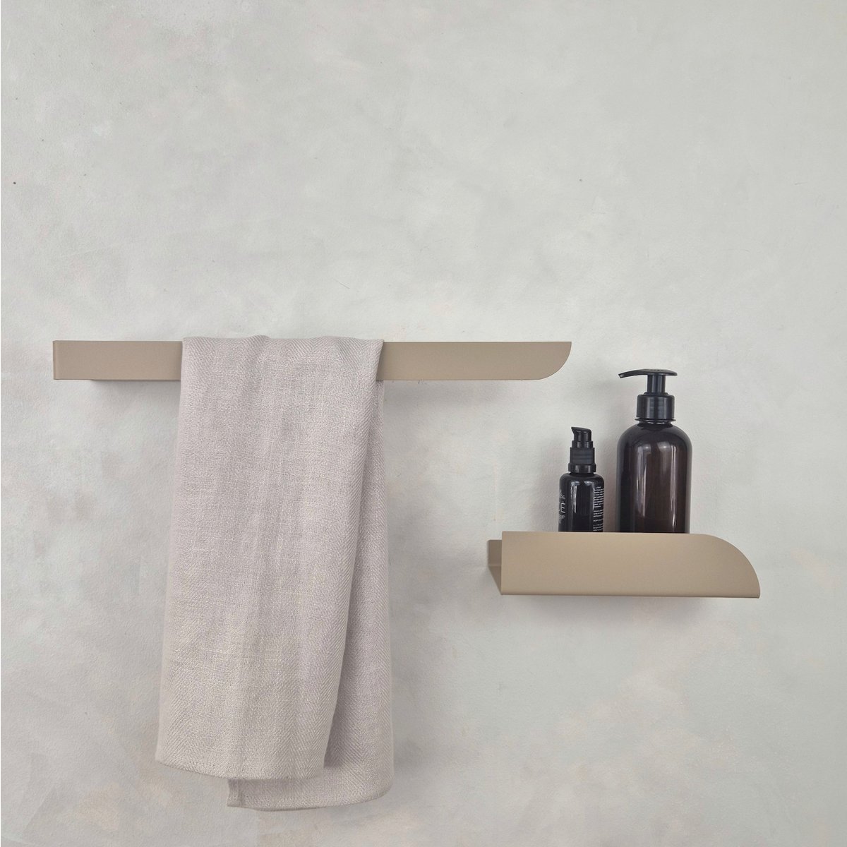 Beiger Handtuchhalter BAUHAUS