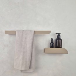 Toallero beige BAUHAUS