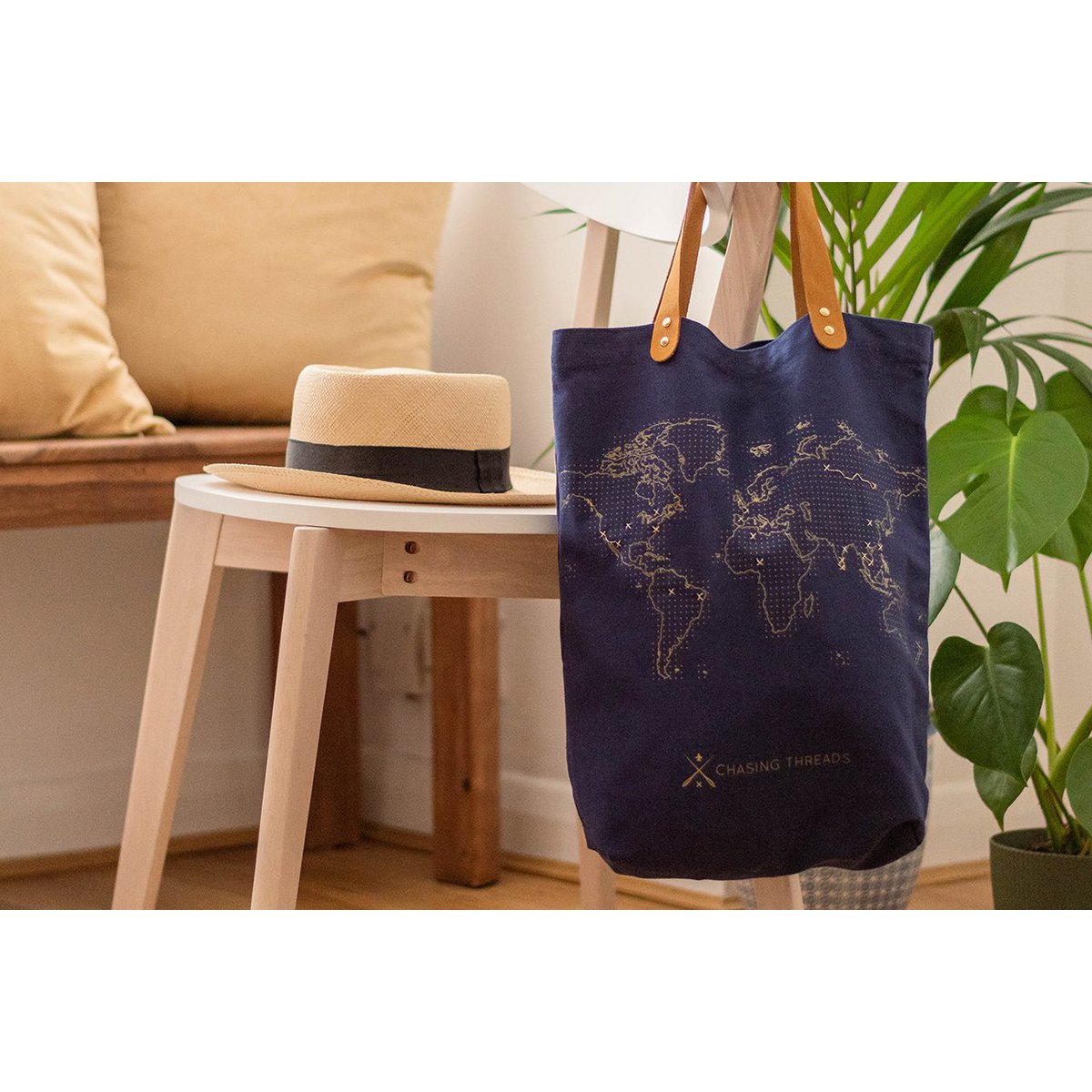 Sac fourre-tout Stitch - Navy