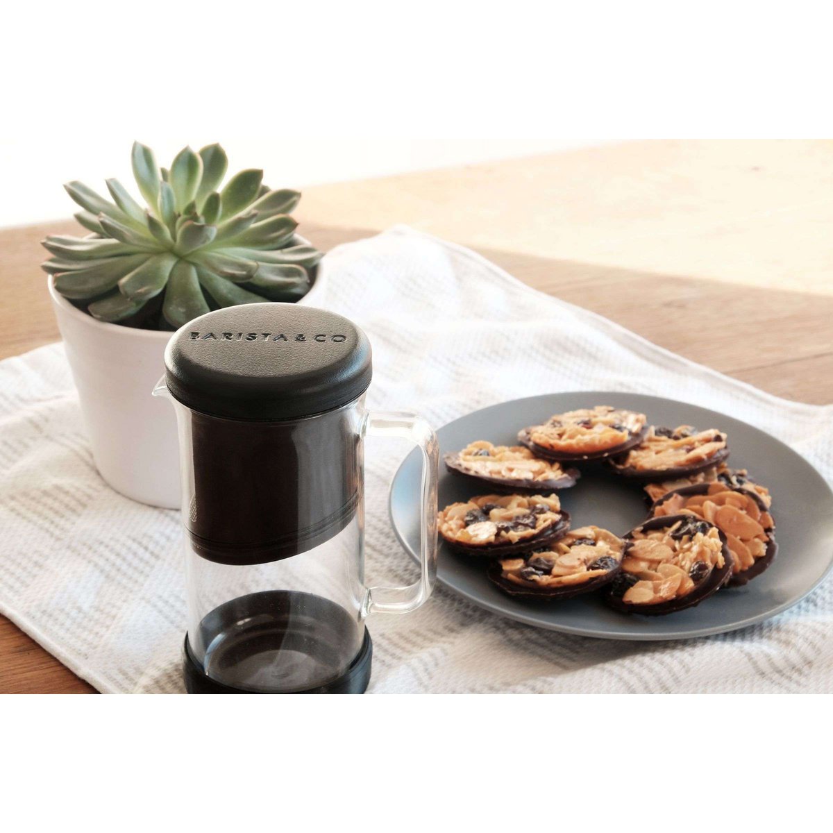Barista & Co - One Brew 4in1 Coffee and tea maker - Black