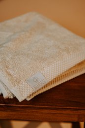 Pamukia Toalla de baño GOTS Terry Maxi 100 × 150 cm de 100% algodón orgánico | 650 G/M